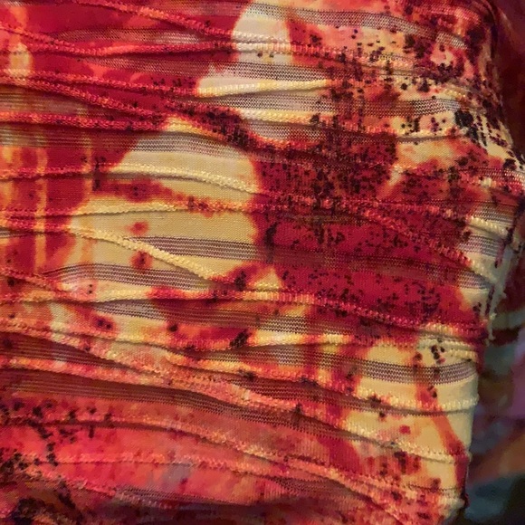 Floral abstract maxi dress - Picture 3 of 3